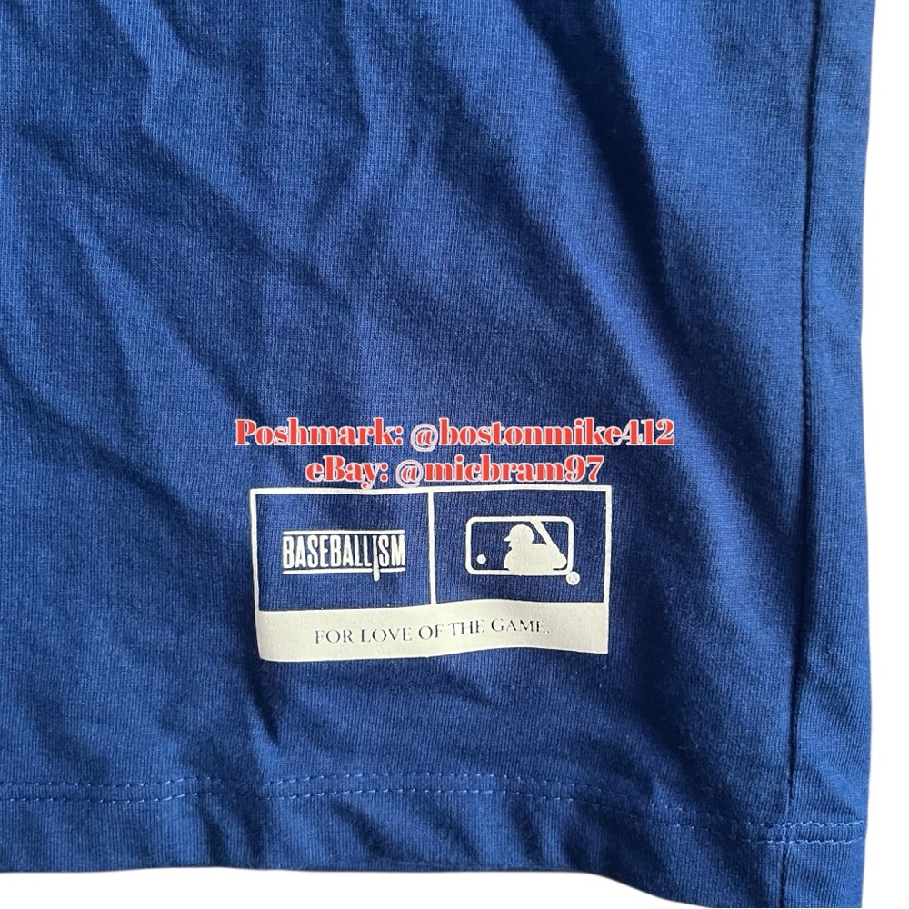 Los Angeles Dodgers Baseballism Royal Get Your Peanuts! T-Shirt - WOMENS Medium - Picture 6 of 10